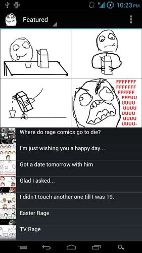 RageSwipe - Rage Comics Reader