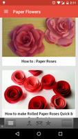 How to make paper flowers