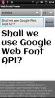 Web Fonts Viewer