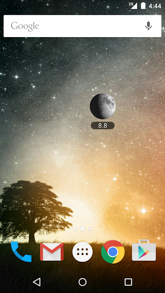 Simple Moon Phase Widget