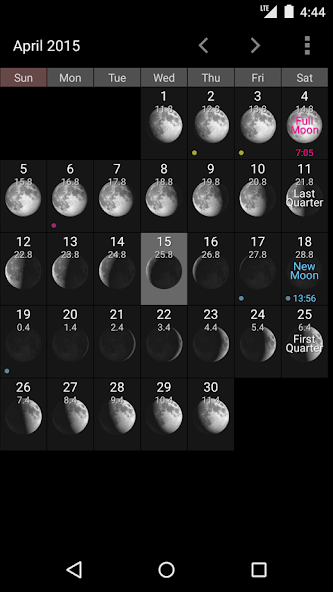 Simple Moon Phase Widget