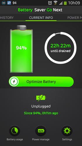 Battery Life Saver Pro Go Next