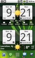 Sense Analog Clock Widget 24