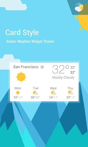 Lollipop Card UI Style Widget QQ8 R3D3 C5PO