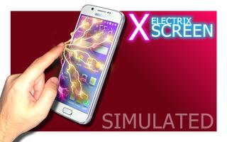 Electric screen X laser prank