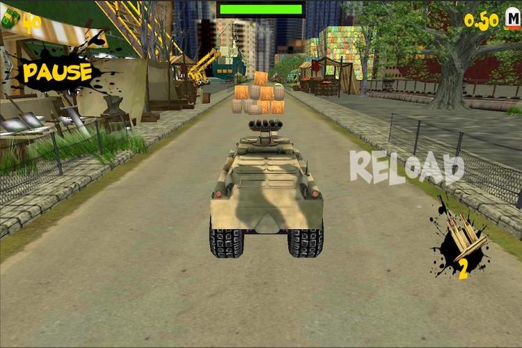 Crazy Tank Racing 3D