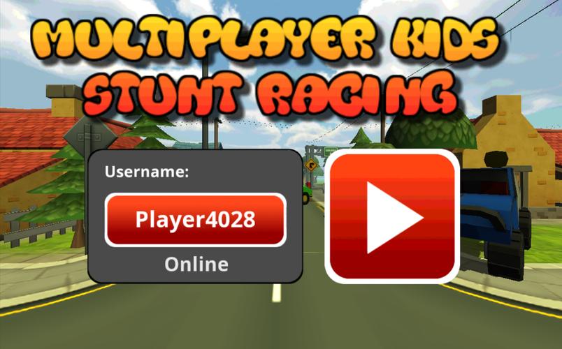 Multiplayer Kids Stunt Racing