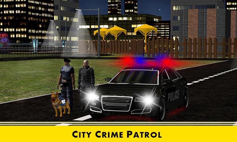 Police Dog Crime City Chase