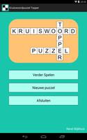 Kruiswoordpuzzel Topper