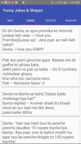 Funny Jokes & Shayari