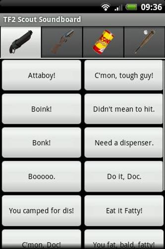 TF2 Scout Soundboard