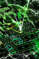 Green Flame Keyboard Theme