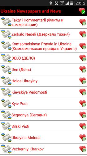 Ukraine Newspapers and News