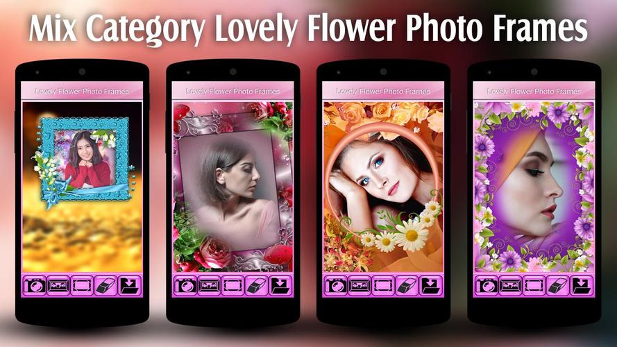 Lovely Flower Photo Frames