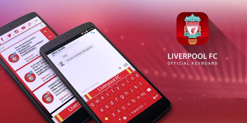 Liverpool FC Official Keyboard