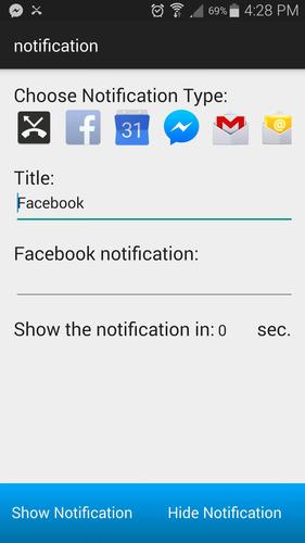 Notification Box