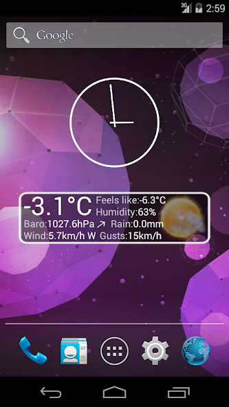 Weather Personal Widget