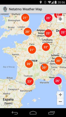 Netatmo Weather Map (beta)