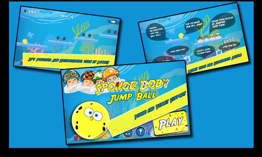 Sponge Boby Jump Ball