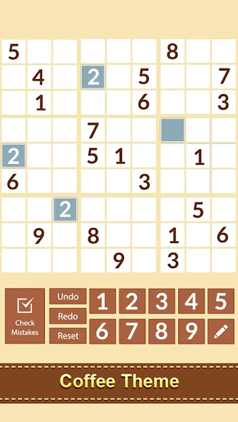 Sudoku Numbers Puzzle