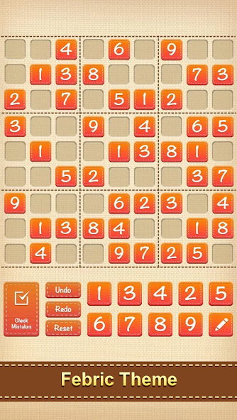 Sudoku Numbers Puzzle