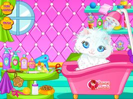 Baby Cat Bath Care