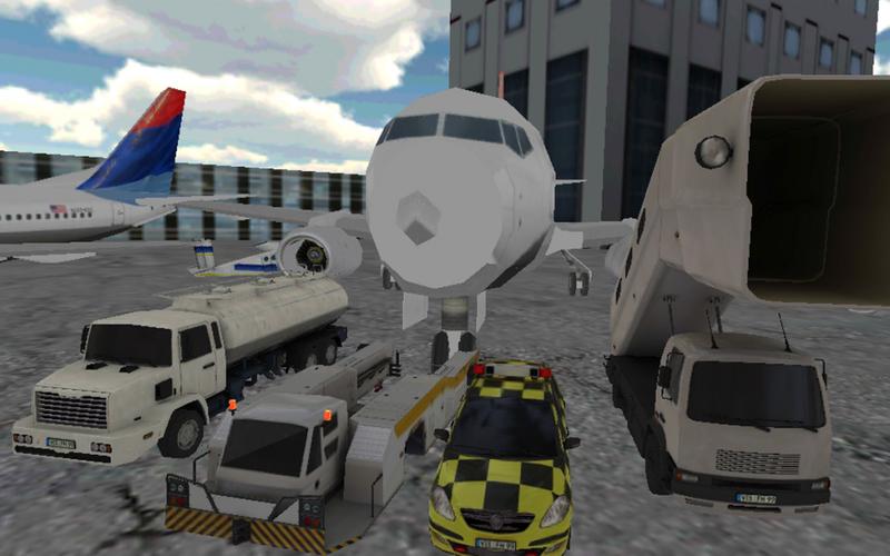 Ultra 3D airport car parking