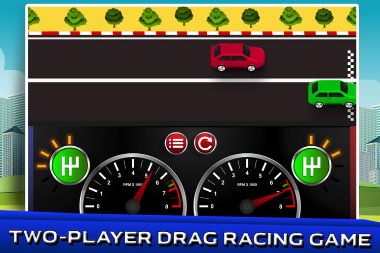 2 Player Drag Racing Game