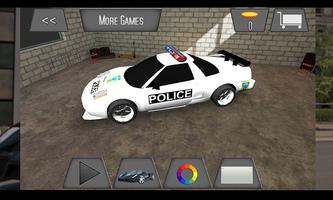 3D Police Car Parking 2