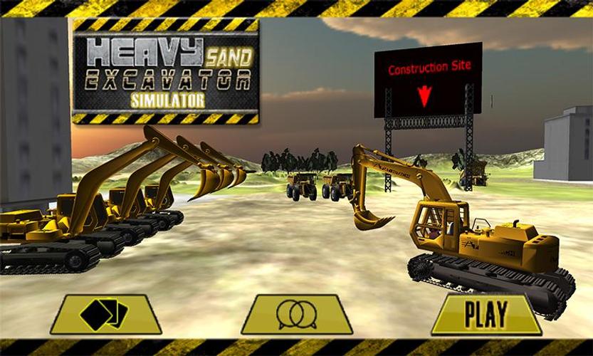 Heavy Sand Excavator Simulator