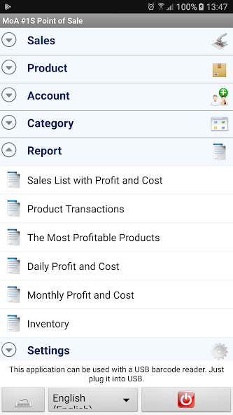 POS-Point of Sale With Barcode