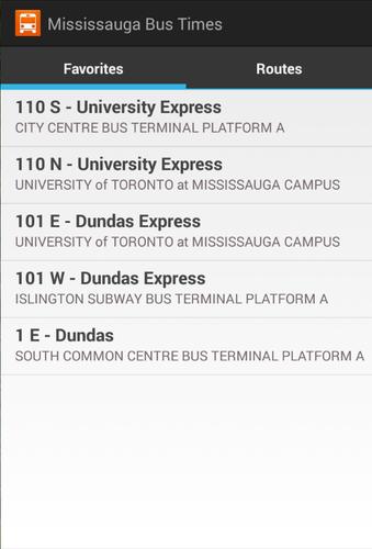 Mississauga Bus Times