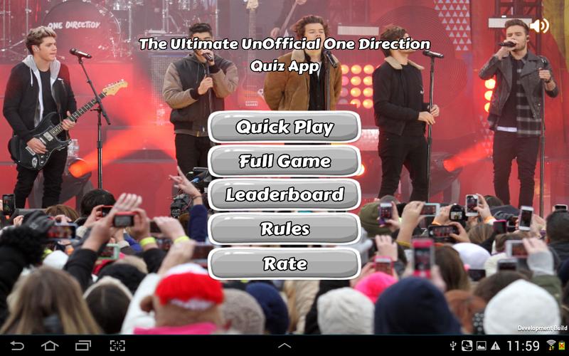 Ultimate 1D Quiz