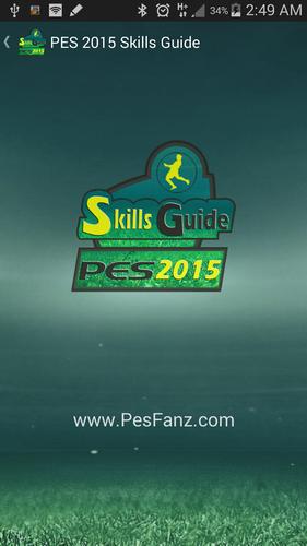 PES 2015 buttons video