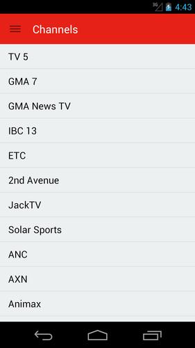 Philippine Television Guide