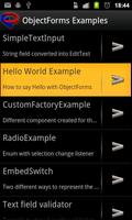 ObjectForms Demo
