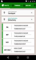 MTC bus route