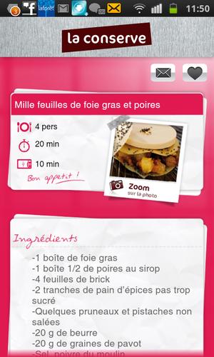 Recettes de cuisine LaConserve