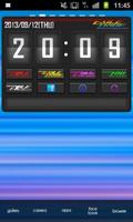 EXILE TRIBE mobile Clock