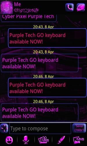 Purple Tech GO SMS Pro