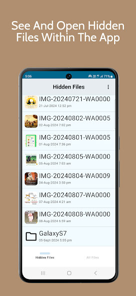 Hide Images,Videos And Files