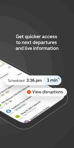 Public Transport Victoria app