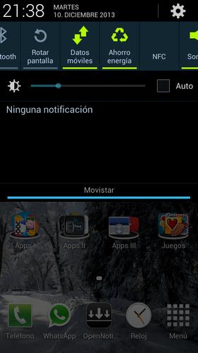 Open Notification Bar