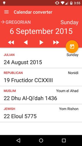 Calendar Converter Free