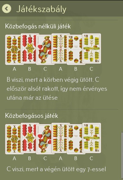 Zsirozas old - Fat card game