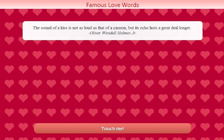 Famous Love Words