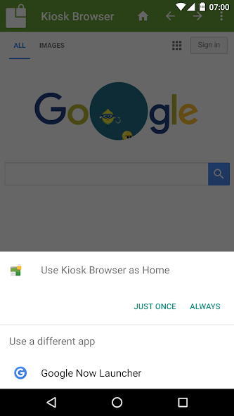 Kiosk Browser Lockdown