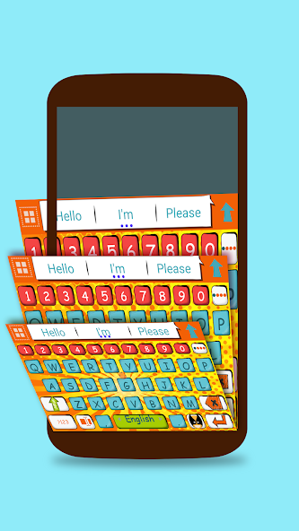 ai.keyboard Comic Book theme