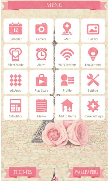 Paris Theme -French Roses-