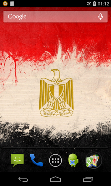 Flag of Egypt Live Wallpapers